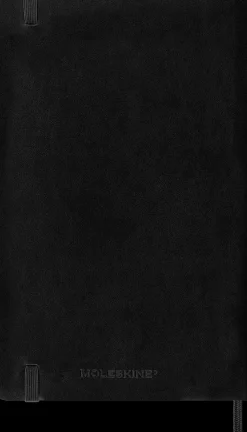 Cuaderno Negro Clásico Tapa Blanda Lisa 13x21cm Moleskine