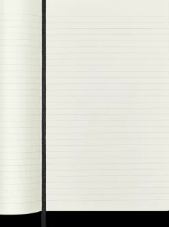 Cuaderno Negro Clásico Tapa Blanda Rayas 13x21cm Moleskine