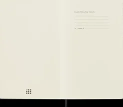 Cuaderno Negro Clásico Tapa Dura Cuadrícula 13x21cm Moleskine