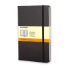 Cuaderno Negro Clásico Tapa Dura Rayas 9x14cm Moleskine