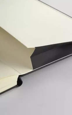 Cuaderno Negro Clásico Tapa Dura Rayas 9x14cm Moleskine