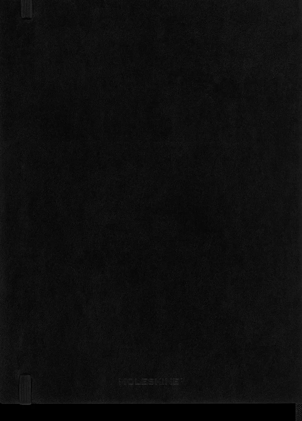 Cuaderno Negro Clásico Tapa Blanda Rayas 19x25cm Moleskine