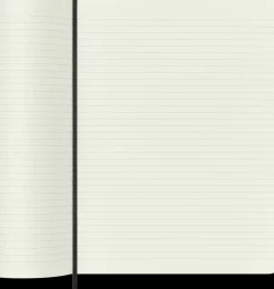 Cuaderno Negro Clásico Tapa Blanda Rayas 19x25cm Moleskine