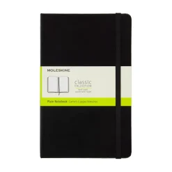 Cuaderno Negro Clásico Tapa Dura Lisa 13x21cm Moleskine