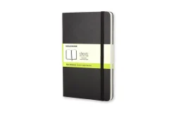Cuaderno Negro Clásico Tapa Dura Lisa 13x21cm Moleskine