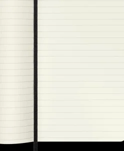 Cuaderno Negro Clásico Tapa Blanda Rayas 9x14cm Moleskine