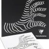 Cuaderno negro para caligrafía y bosquejo Clairefontaine