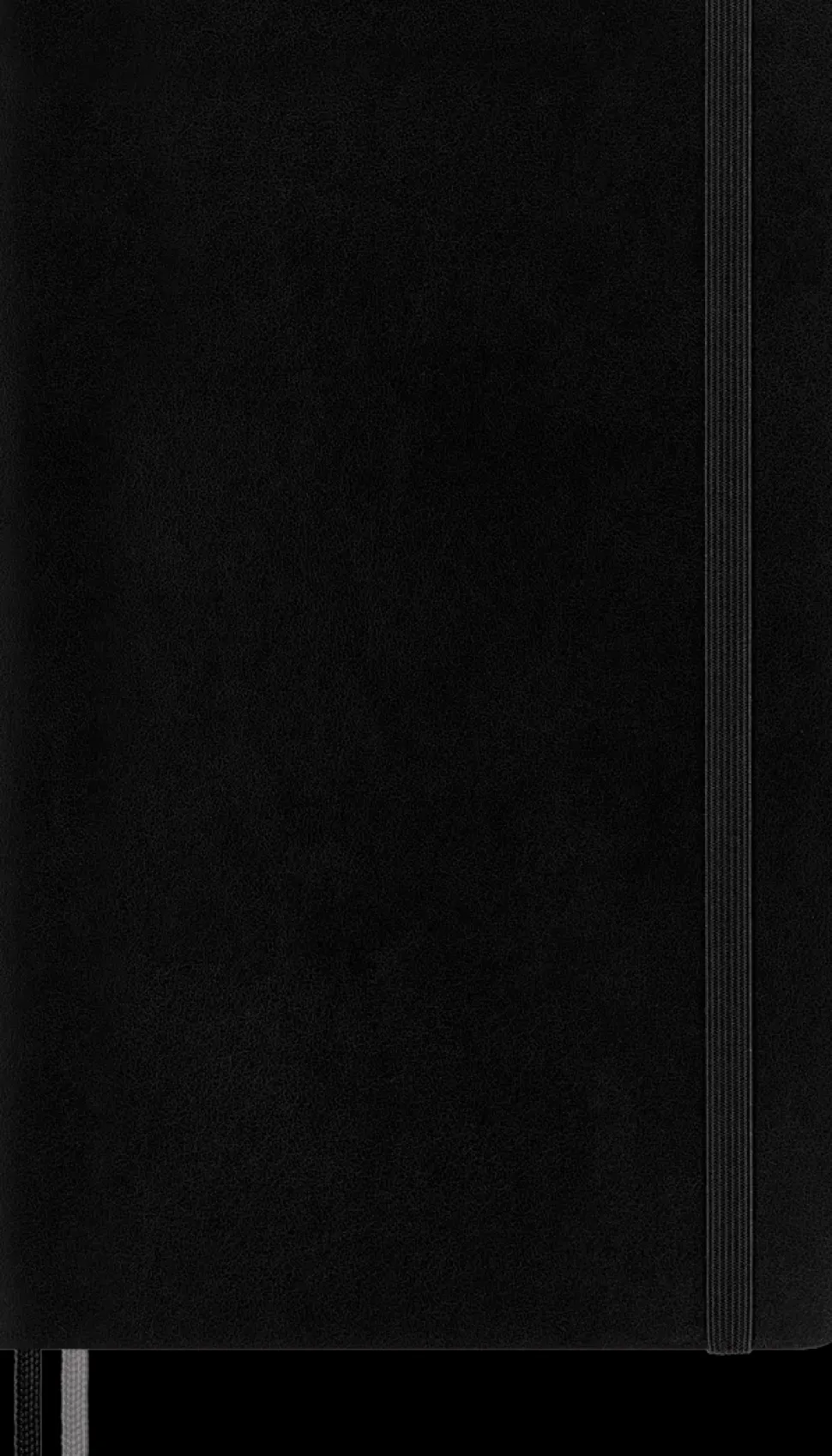 Cuaderno Negro Rayas tapa blanda Classic Moleskine 13x21cm