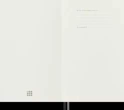 Cuaderno Negro Rayas tapa blanda Classic Moleskine 13x21cm