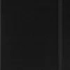 Cuaderno Negro Rayas tapa dura Moleskine 11,5x18cm