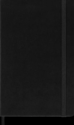 Cuaderno Negro Rayas tapa dura Moleskine 11,5x18cm