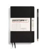 Cuaderno Paperback negro punteado tapa dura Leuchtturm1917 B6+