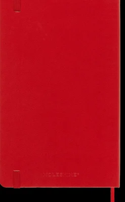 Cuaderno Rojo Clásico Tapa Dura Rayas 9x14cm Moleskine