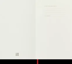 Cuaderno Rojo escarlata Clásico Tapa Blanda Rayas 13x21cm Moleskine