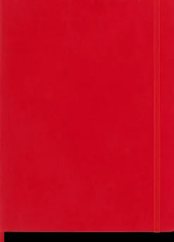 Cuaderno Rojo escarlata Clásico Tapa Blanda Rayas 19x25cm Moleskine