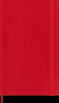 Cuaderno Rojo escarlata Clásico Tapa Blanda Lisa 13x21cm Moleskine