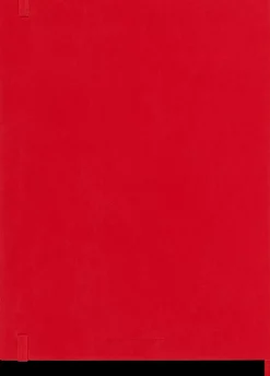 Cuaderno Rojo Liso tapa blanda Moleskine 19x25cm