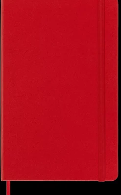 Cuaderno Rojo Liso tapa dura Moleskine 9x14cm