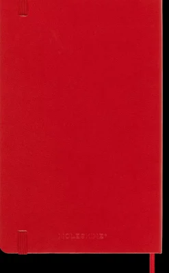 Cuaderno Rojo Liso tapa dura Moleskine 9x14cm