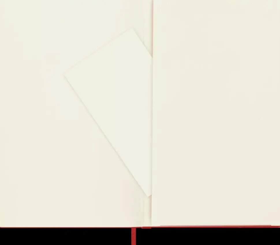 Cuaderno Rojo Puntos tapa dura Moleskine 13x21cm