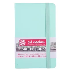 Cuaderno Sketch Book Menta Fresca 140 g/m² Art Creation 9x14cm