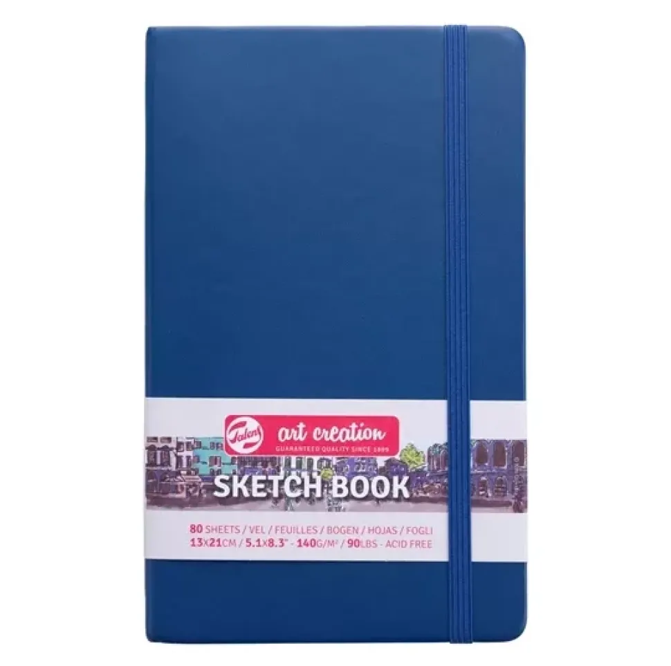 Cuaderno Sketch Book Azul Marino 140 g/m² Art Creation 13x21cm