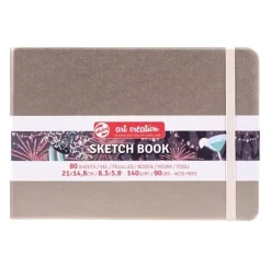 Cuaderno Sketch Book Champán Rosa 140 g/m² Art Creation 21x14,8cm