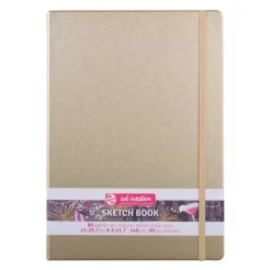 Cuaderno Sketch Book Oro Blanco 140 g/m² Art Creation 21x29,7cm