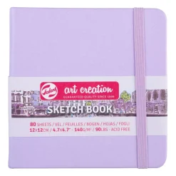 Cuaderno Sketch Book Violeta 140 g/m² Art Creation 12x12cm