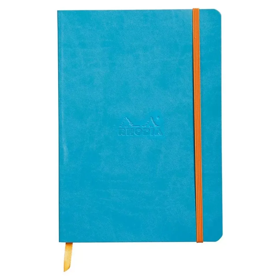 Cuaderno Turquesa Puntos Rhodia A5