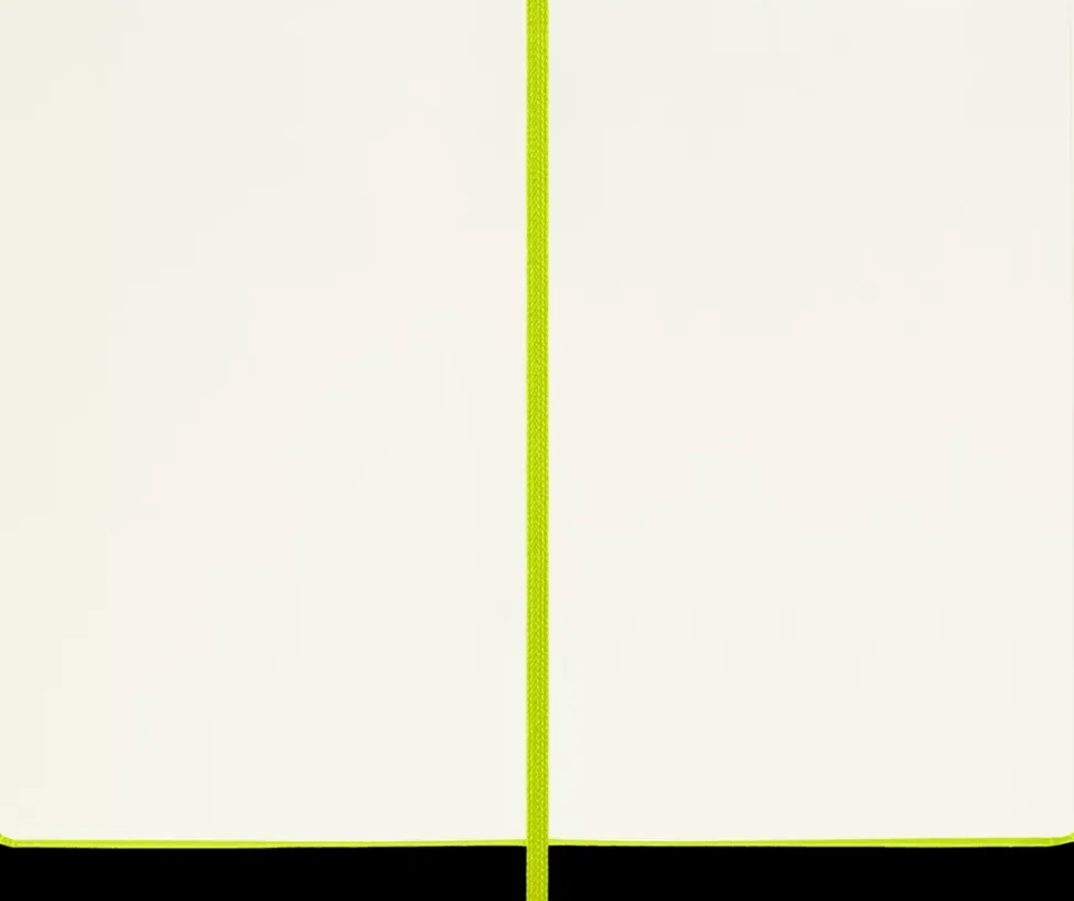 Cuaderno Verde Claro Liso tapa dura Moleskine 9x14cm