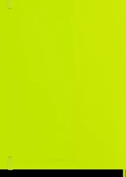 Cuaderno Verde Claro Liso tapa blanda Moleskine 19x25cm