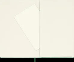 Cuaderno Verde Liso tapa dura Moleskine 9x14cm