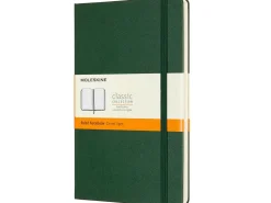 Cuaderno Verde mirto Clásico Tapa Dura Rayas 13x21cm Moleskine