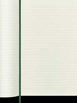 Cuaderno Verde mirto Clásico Tapa Blanda Rayas 19x25cm Moleskine