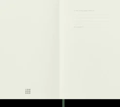 Cuaderno Verde mirto Clásico Tapa Blanda Rayas 19x25cm Moleskine