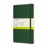 Cuaderno Verde mirto Clásico Tapa Blanda Lisa 13x21cm Moleskine