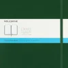 Cuaderno verde mirto tapa dura puntos Classic Moleskine 19x25cm