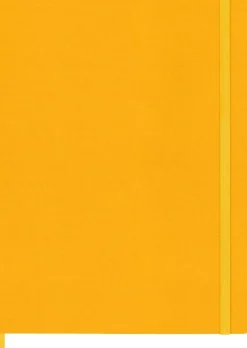 Cuaderno XL Amarillo anaranjado Clásico Tapa Dura Rayas Moleskine 19x25cm