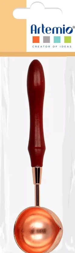 Cuchara para Cera Mango Madera Artemio