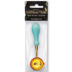 Cuchara para fundir lacre Turquesa Wax and Seals Stamperia
