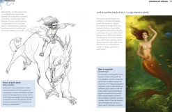 Dibuja y pinta personajes y criaturas fantásticos