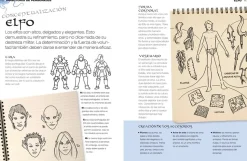 Dibuja y pinta personajes y criaturas fantásticos