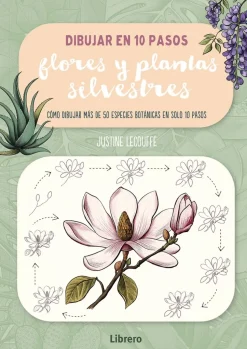 Dibujar en 10 pasos flores y plantas silvestres