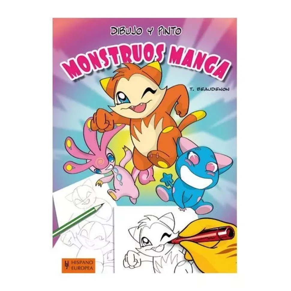 Dibujo y Pinto Monstruos Manga