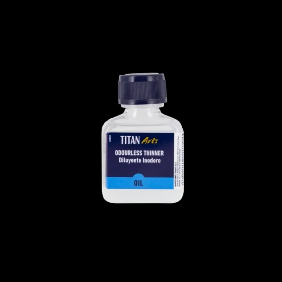 Diluyente Inodoro para Óleo Titan 100ml