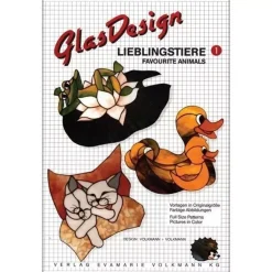 Diseños y patrones para cristal 1-Mascotas animales favoritos Glas Design patterns Lieblingstiere/ Favourite Animals