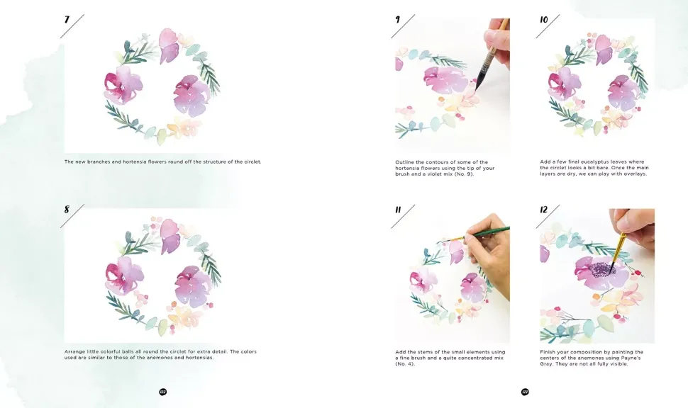 DIY Watercolor Flowers
