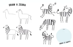 Draw 62 Animals and make them happy