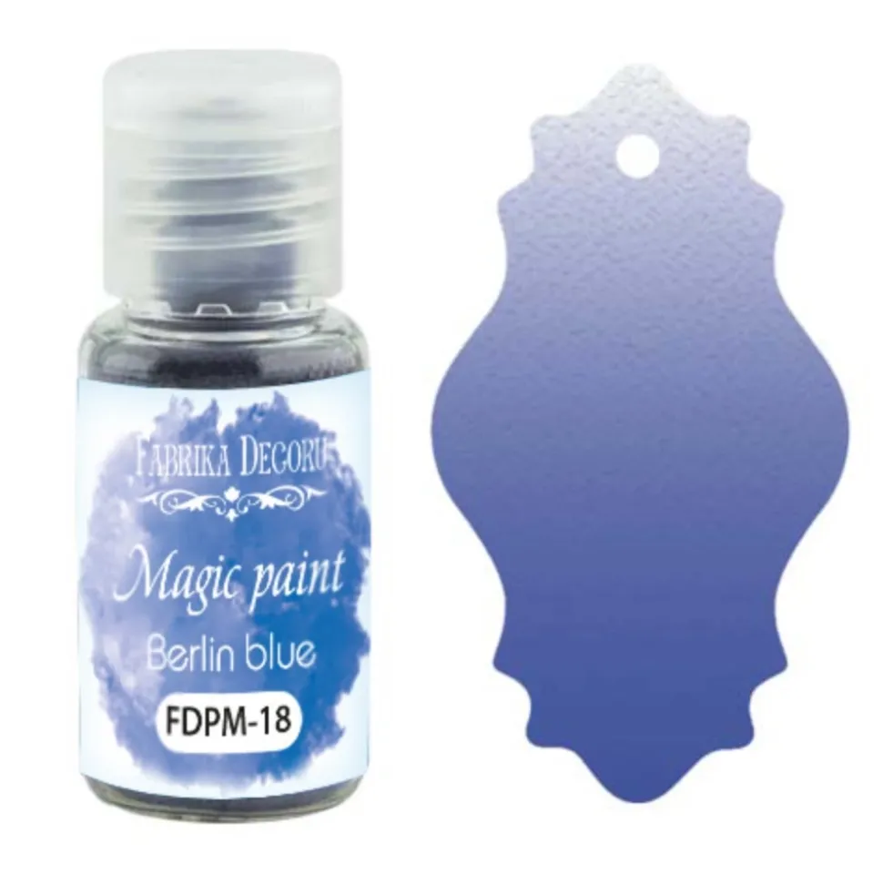 Dry Magic Paint Berlin blue Fabrika Decoru